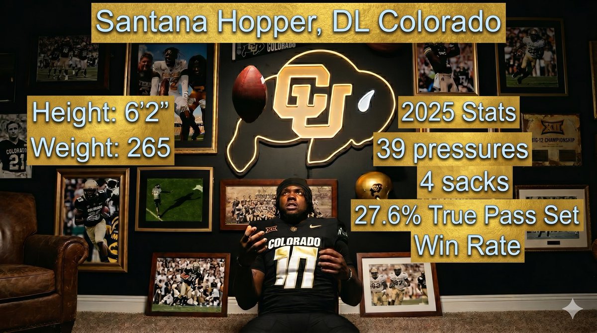 Draft2theFuture's tweet photo. Most QBs hate pressure up the middle! These guys specialize in that! We will be following @MateenIbi17 and @SantanaHop29 all season! Summer scouting on them will drop soon! https://t.co/tpSdwd1Lrs