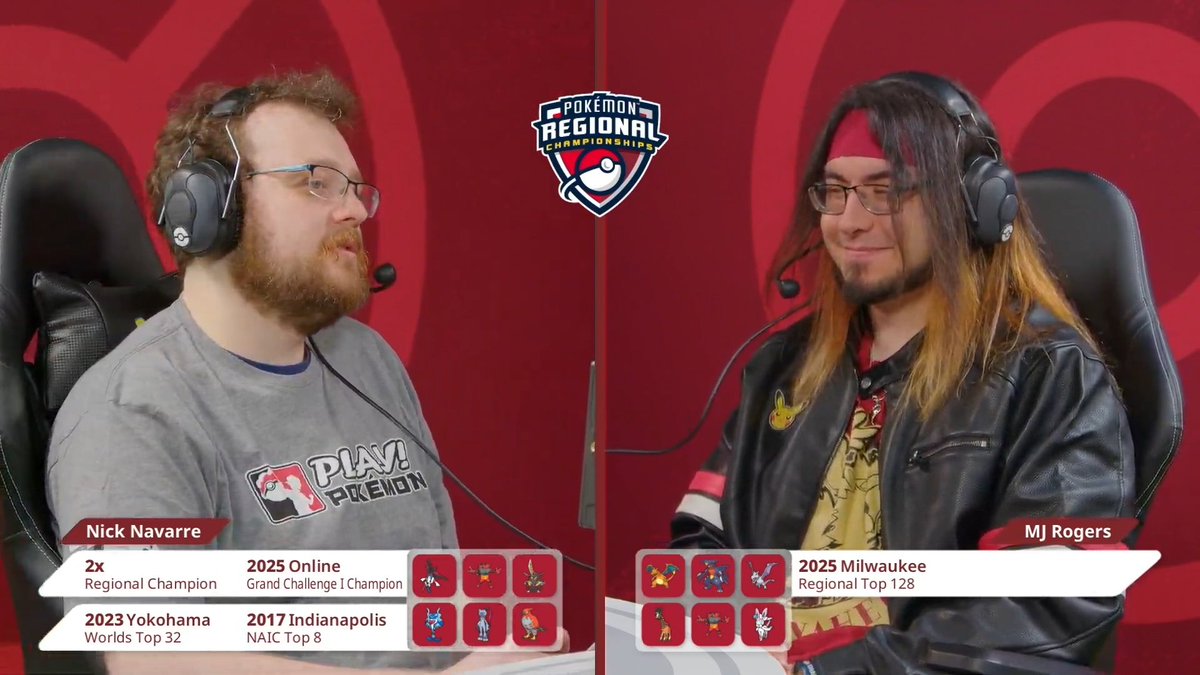 ColonnesLances's tweet photo. Régional d'Indianapolis - Quart D

Nick Navarre
🆚 MJ Rogers

🎙️ @dryster20100 et @Dr_Habiss
#PlayPokemon
🟣 https://t.co/BIlCYZMIrM https://t.co/A0fryKilAI