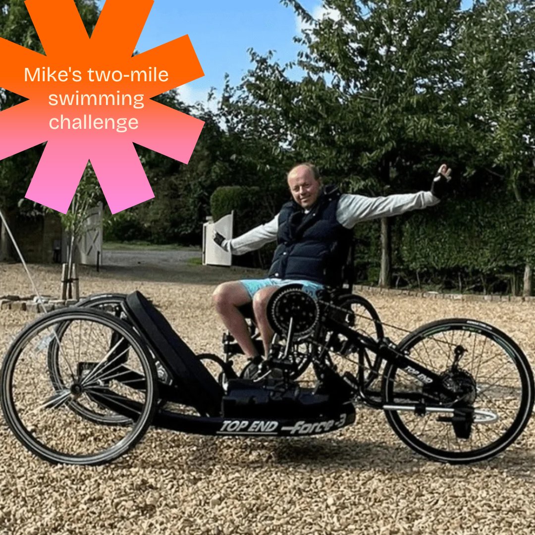 backuptrust's tweet photo. Meet Mike.

After sustaining a spinal cord injury in 2019, he found new ways to keep taking on challenges.

This September, Mike will swim two miles at the Serpentine Swim to raise money for Back Up and complete all three London Classics.

Read his story
https://t.co/aSdmg7kD1J https://t.co/PtMzbfdbyz
