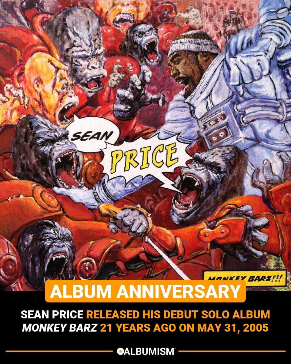 Sean Price released his debut solo album 'Monkey Barz' 21 years