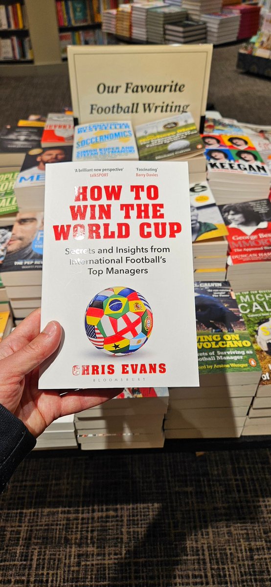 thesetpieces's tweet photo. Now the domestic season is done and dusted, it's time to turn our attention to the World Cup. 

And if you fancy getting stuck into a book packed with nostalgia, exclusive interviews from dozens of past legends and tales aplenty, the second edition of @BloomsburySport's How to Win the World Cup will be right up your street.

Available in Waterstones, on Amazon and all the regular places you get your books.