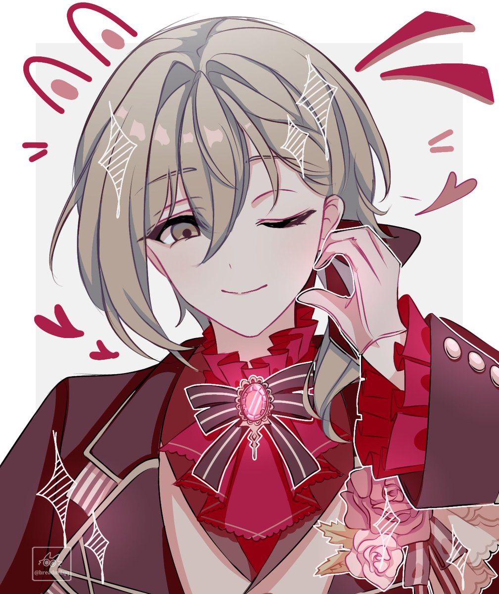 breadmilqq's tweet photo. 🎂🌹 
#fragari_art #ロマリシュ誕生祭2026 https://t.co/gfgjcF8ItF