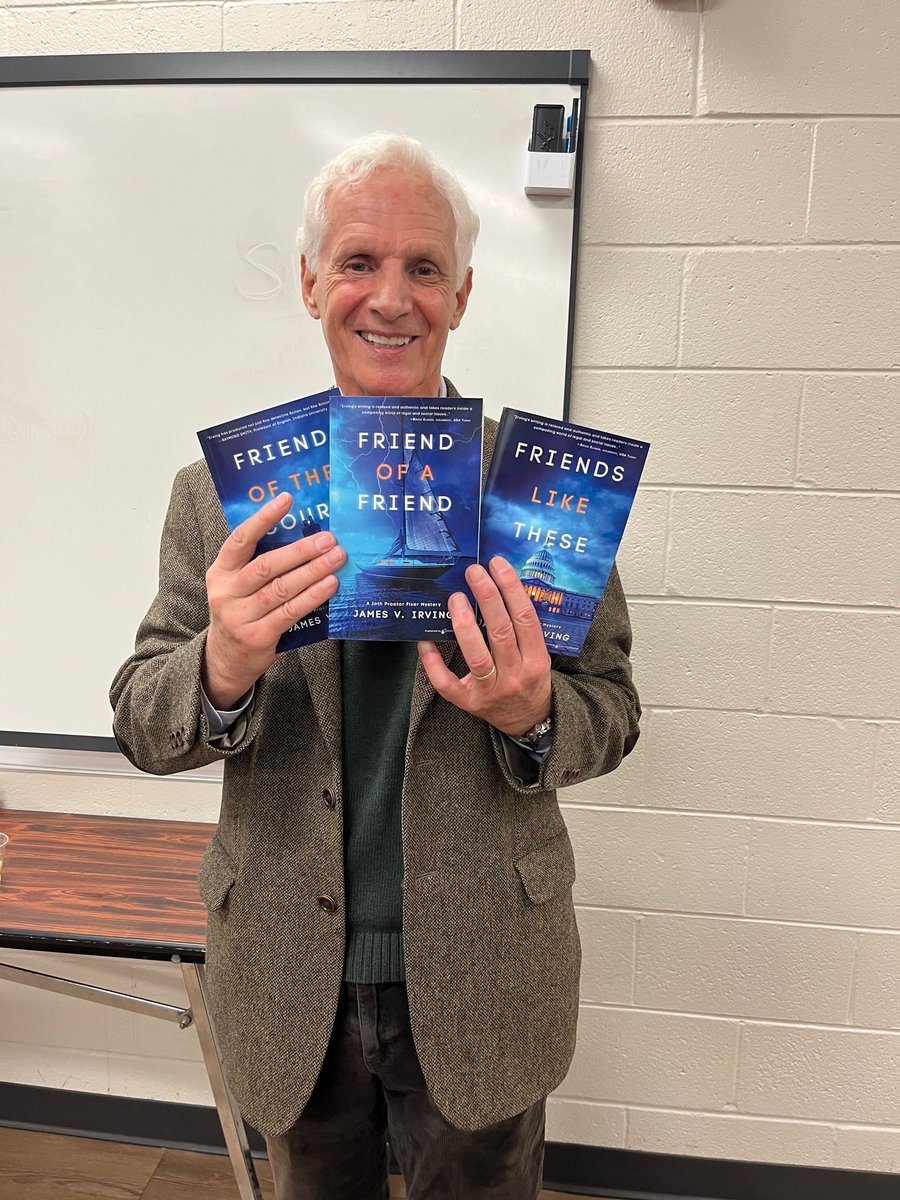 JamesVIrving's tweet photo. Part of a book club? I'm happy to do readings or speak at meetups - either in-person or virtually! https://t.co/meUapuz5WP