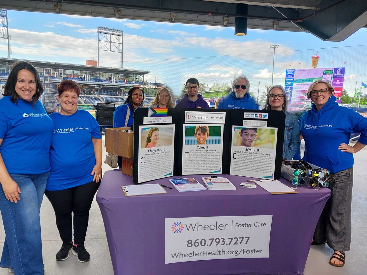 WheelerHealth's tweet photo. Our Foster Care team enjoyed a fun night out at a @GoYardGoats game last Thursday. The event was a great place to share information and celebrate our families. Learn more about our Foster Care program at https://t.co/PbqUdQ37r9. 
 #Foster #FosterCare #FosterCareMonth https://t.co/uWXj7mAbn7