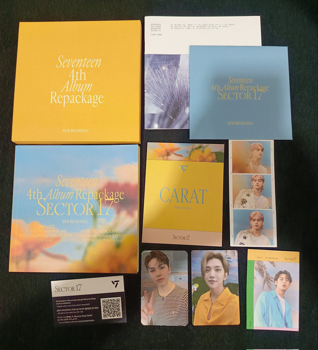 cider_17GO's tweet photo. WTS Seventeen Album - Sector 17 (new beginning ). Bisa langsung co oyen di link ini ya https://t.co/g9IUZzc7nL https://t.co/UQVgGbz05p