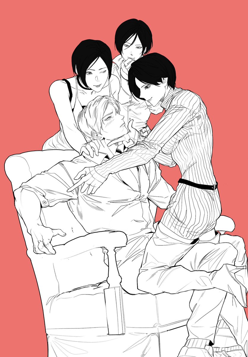 yulisi363496's tweet photo. 에이다에 둘러싸인 레온도 그리고 싶었는데 좀 밤티된거같음…

#Aeon https://t.co/Q6ILpfsSmu