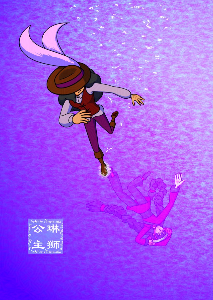 Crystal_Lion's tweet photo. Meanwhile, Purpure wished that her mentor would give her a straight answer about her own life and death.

(OC art.) https://t.co/Rs5kUicayd