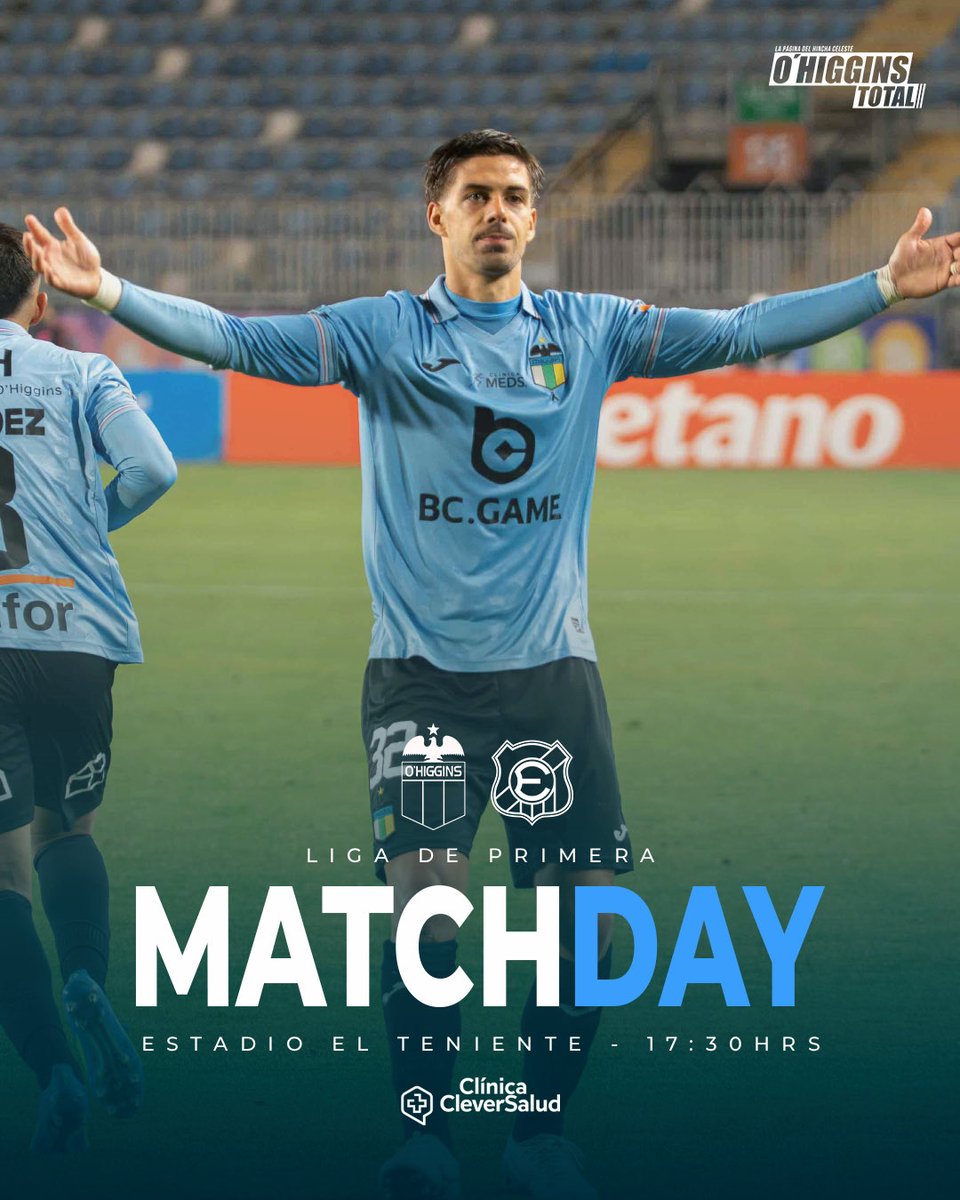 OHigginsTotal's tweet photo. 🇧🇼 HOY JUEGA EL CAPO!

Y como siempre O’Higgins Total estará en vivo y en directo desde la cancha para llevarles todas las novedades desde el templo de las ilusiones 🏟️

¿Se la juegan con un resultado para hoy?

Los leemos 🇧🇼 https://t.co/EMqkiLbQ1L