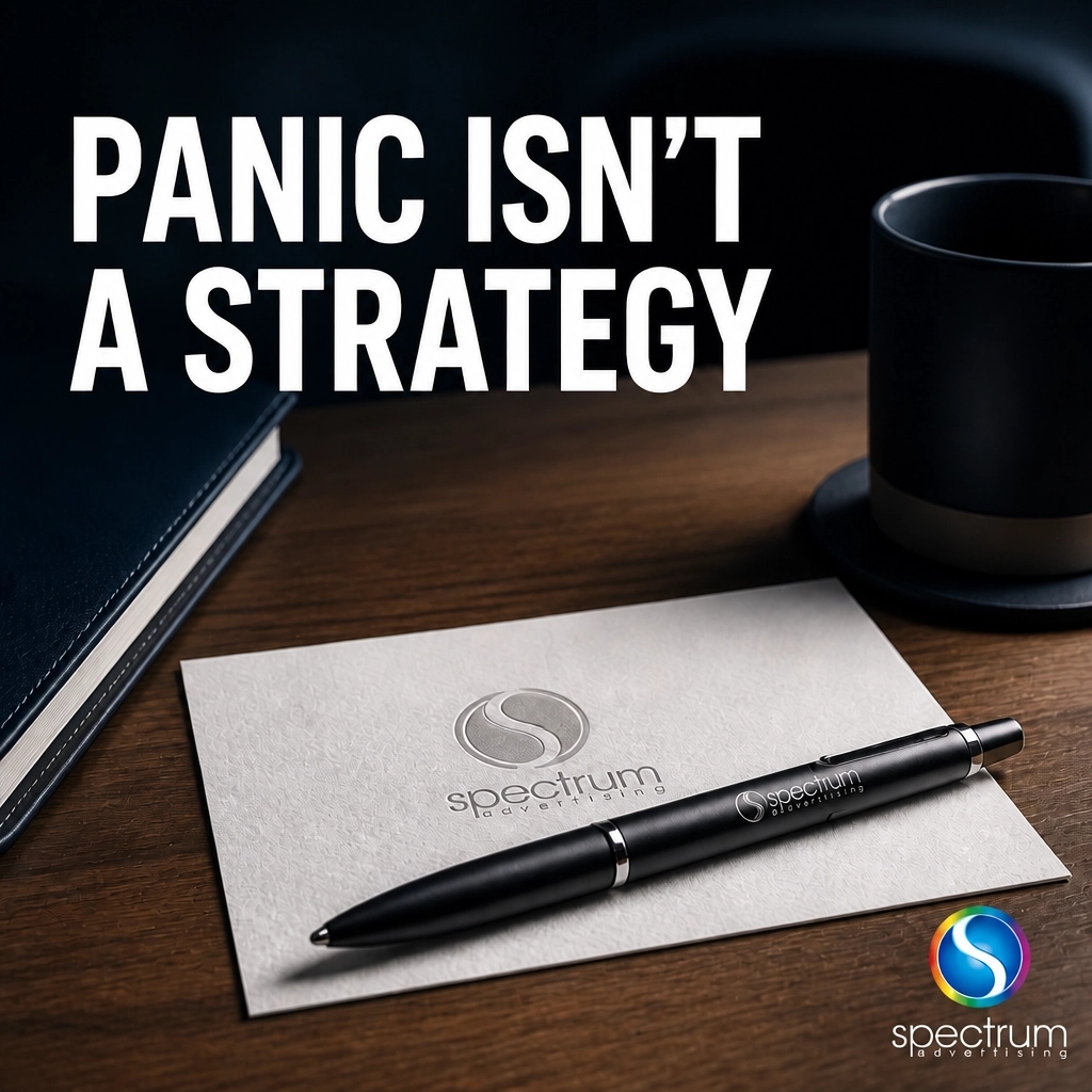 RatRase's tweet photo. The most expensive line item isn’t the product. It’s the panic.

The Rush Order Trap leaks margin: and dilutes brand authority.

Managing the timeline: protects identity. If you’re rushing: you aren’t branding: you’re just managing chaos.

#B2B #Branding #SpectrumThinking https://t.co/u3Sht0syiI