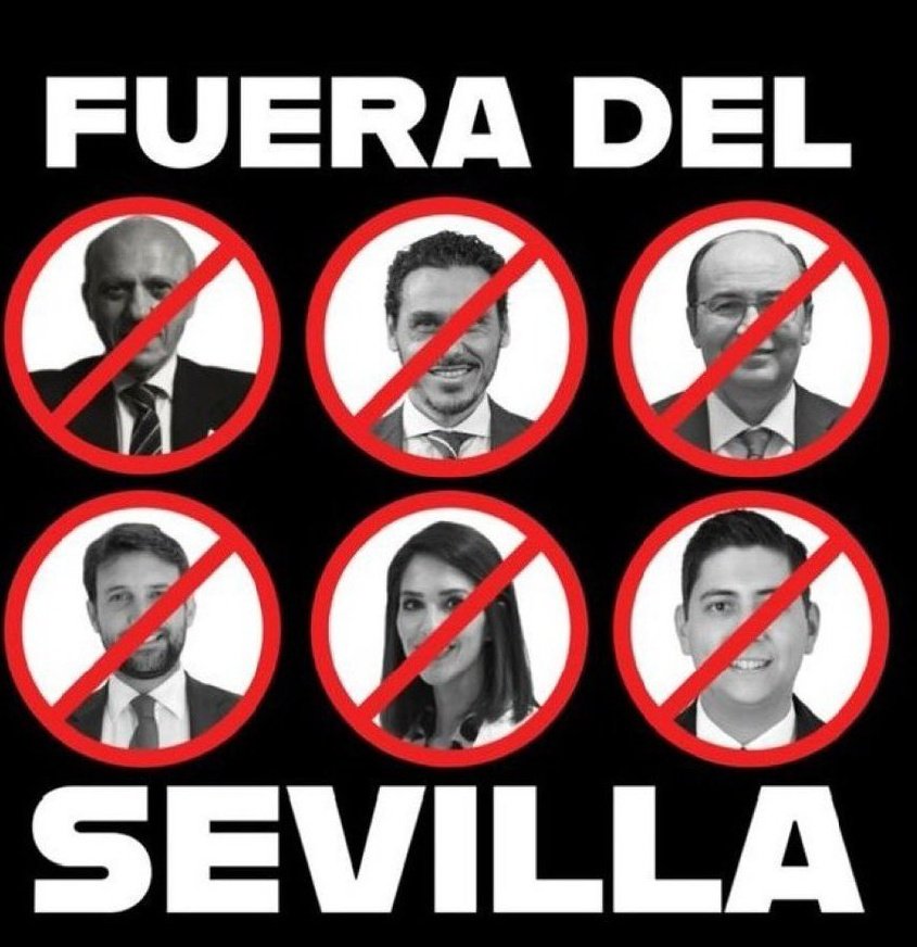 SevillistasU's tweet photo. Accionistas Unidos, la Federación de Peñas y Biris Norte emite un comunicado "No sois vosotros, ni vuestro dinero, es el Sevilla Fútbol Club" Llama a la movilización, dimisión del actual Consejo y una ampliación capital con condiciones similares a las de 1997.
!Ahora o nunca! https://t.co/Yj0V6yU3Wn