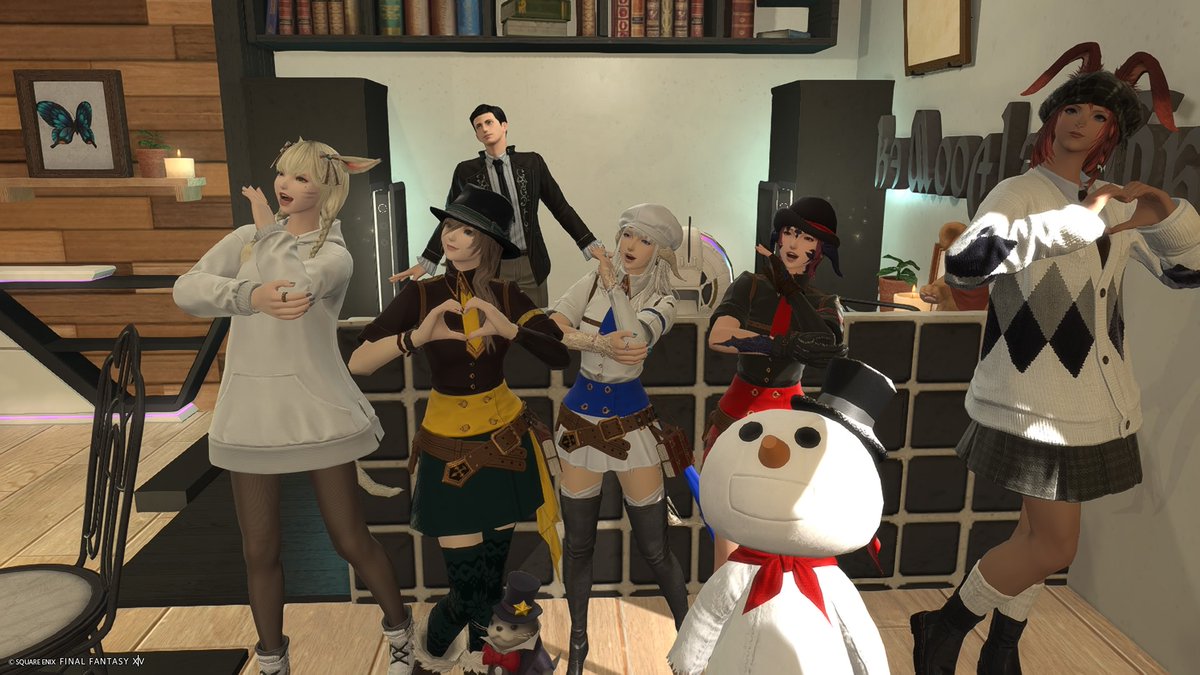 IggyOrigin's tweet photo. ミーカフェ新店舗おめでとうございまーす！ 皆さんおつかれさまでした～！　#mecafe_ff14 https://t.co/oRyUsxVQkJ