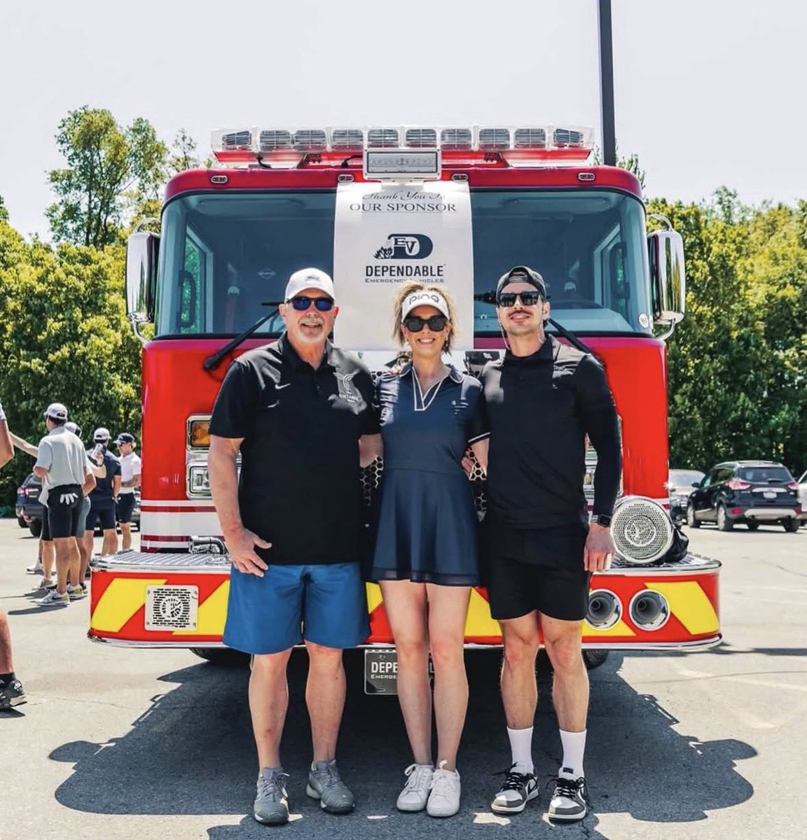 MCirielloMPP's tweet photo. When Hamilton’s firefighters get together, good things happen. 🚒

Great stopping by the Hamilton Professional Fire Fighters Association Golf Tournament alongside Minister @NeilLumsdenMPP and seeing so many people supporting a great cause. #HamOnt https://t.co/6Ogg6lVbox