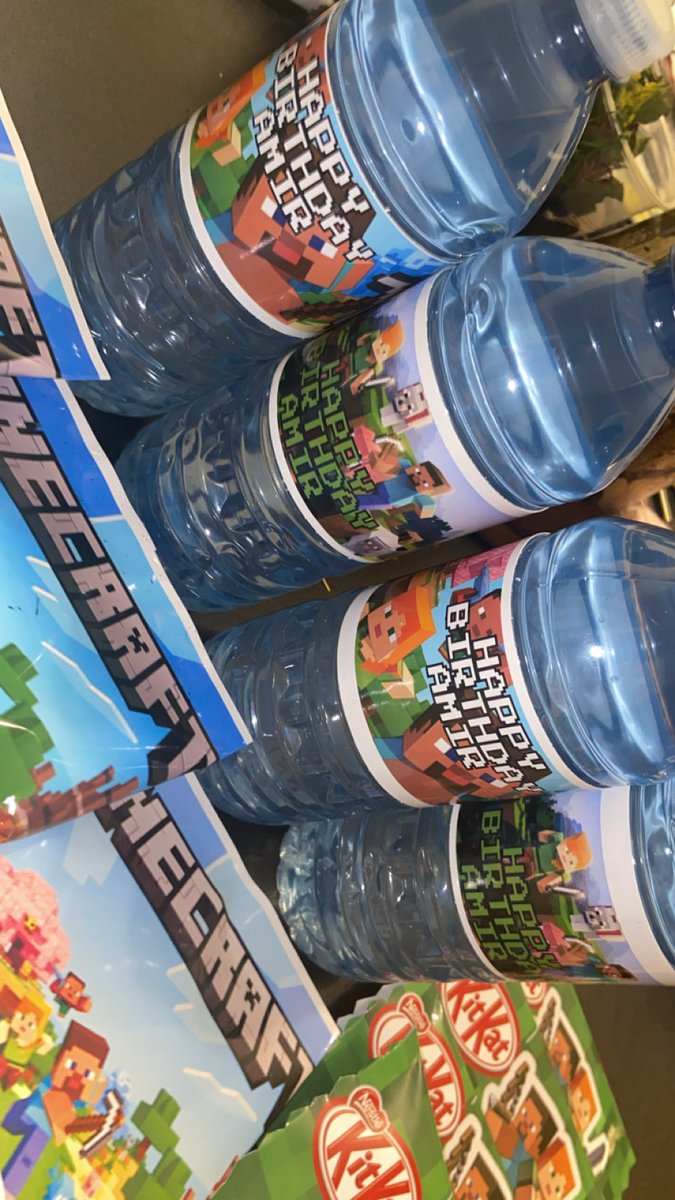 PRFEvents's tweet photo. Minecraft Themed Party Favors 🎉🥳 https://t.co/UZFjHExZ6B
