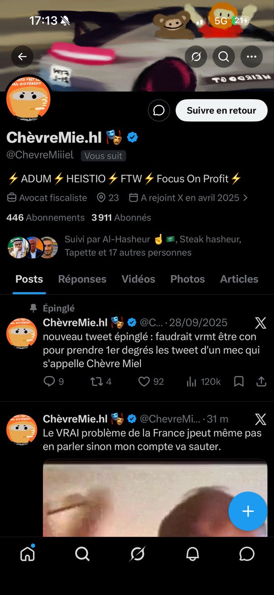 RadiasHeur's tweet photo. @ChevreMiiiel @RayanDylanH @rey_underdog tu suis littéralement mes alt espèce de fdp, qui est fan de qui? https://t.co/dA9fp6j7Az