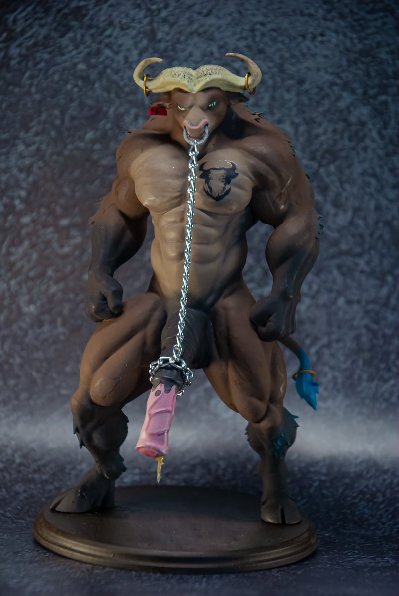 kanareyka28's tweet photo. #furry #nsfw #anthro 

Character: Bull

The author of the 3D model for printing:   GiblyCreations https://t.co/JYia2FUvsF