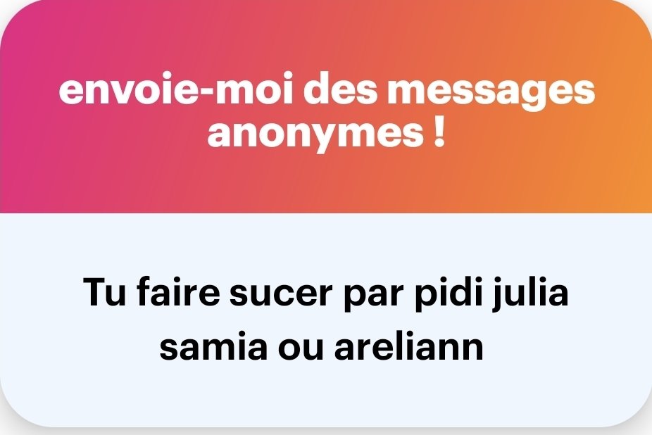 Mehdimoicava's tweet photo. Top1 julia, top2 pid, top3 samia et top 4 arel

Pour toutes vos questions c'est juste ici👇
https://t.co/Ltk6KYaaPP https://t.co/SIUIaey0No