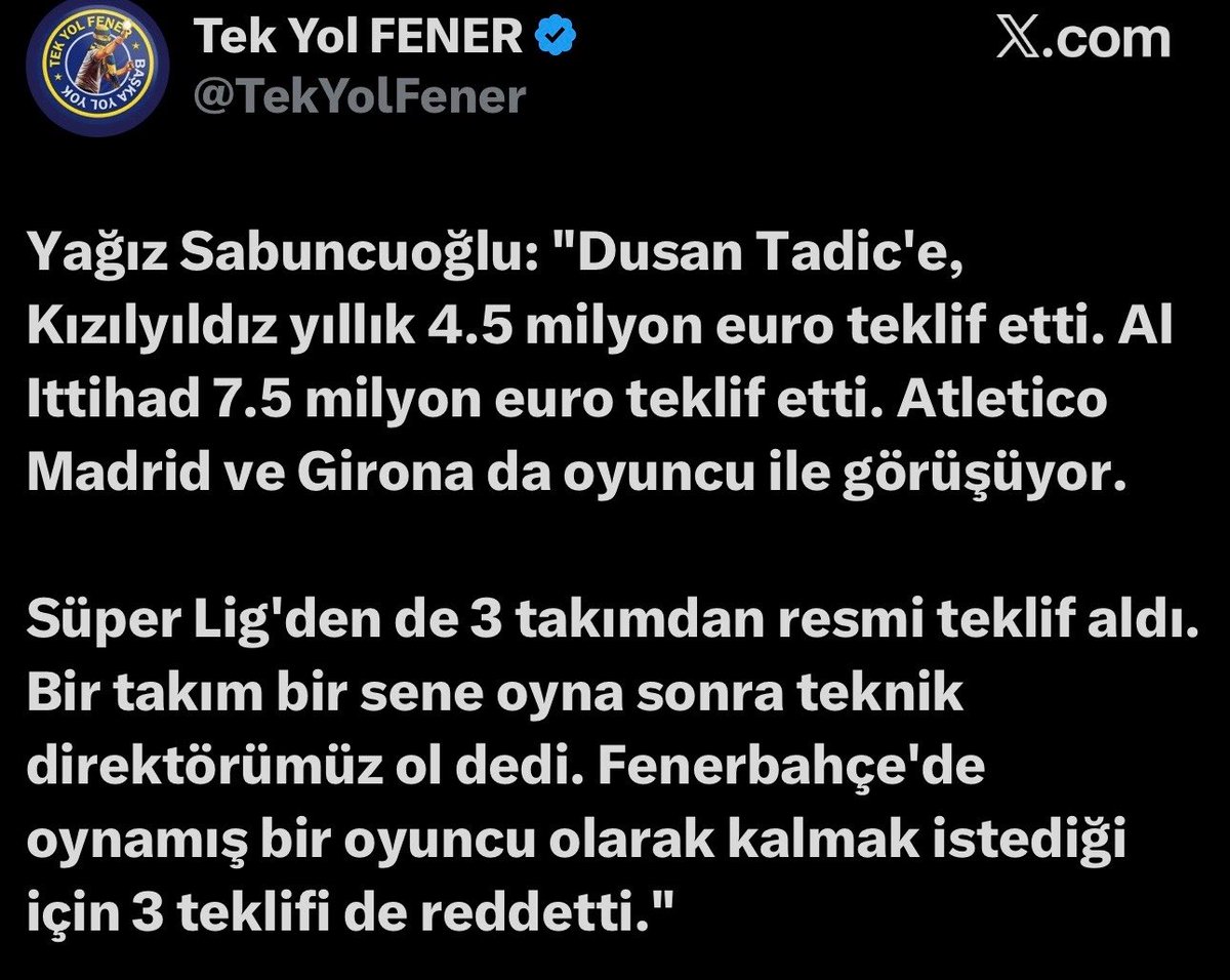FENERLi tweet media