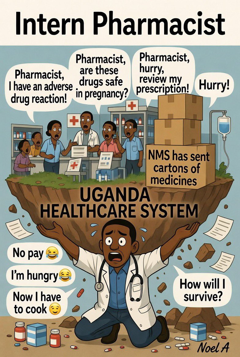 GwebayangaC's tweet photo. WE REJECT THE NATIONAL EDUCATION AND TRAINING FOR HEALTH POLICY.
WE REJECT BROAD DAY MODERN SLAVERY PRESCRIBED BY THE SAME POLICY
WE REJECT THE POLICY THAT BLURS PROFESSIONAL BOUNDARIES
WE DEMAND GOVERNMENT TO PAY INTERNS
#payinterns #qualityhealth
@UpsaUganda @OfficialFUMSA @FUMI20232024
@PharmacistsUg @Bupsa24 @VUPSAofficial @rkalyes1 @PreciousGr13834 @RonaldAmaza @mbupsa @Mupsamak @RubabindaJr @fupsaofficial @gupsa2024