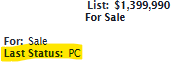 areacode416's tweet photo. Some MLS screwing-around from these sellers. Doing a price change (PC) gets you sent out again in people's daily listings feeds.

Original price: $1,399,900
New price: $1,399,990

C'mon, $90. An increase no less - after being on the market for 13 months.🙄 https://t.co/rUe1Frw2rx