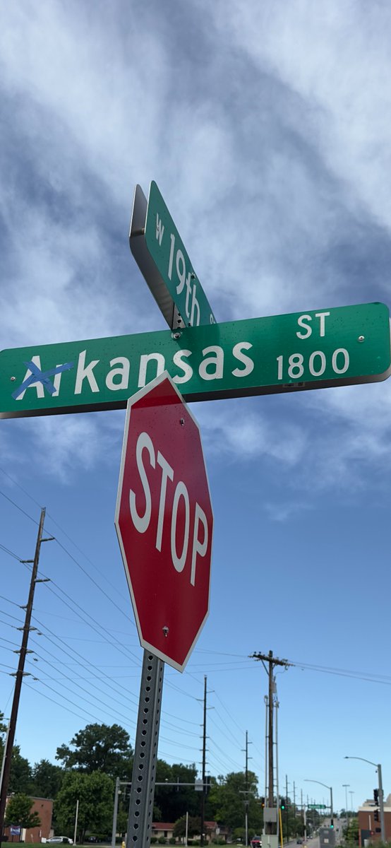 DannyWest247's tweet photo. You know the hate is real when it reaches this point in Lawrence. https://t.co/Njux58KqbJ