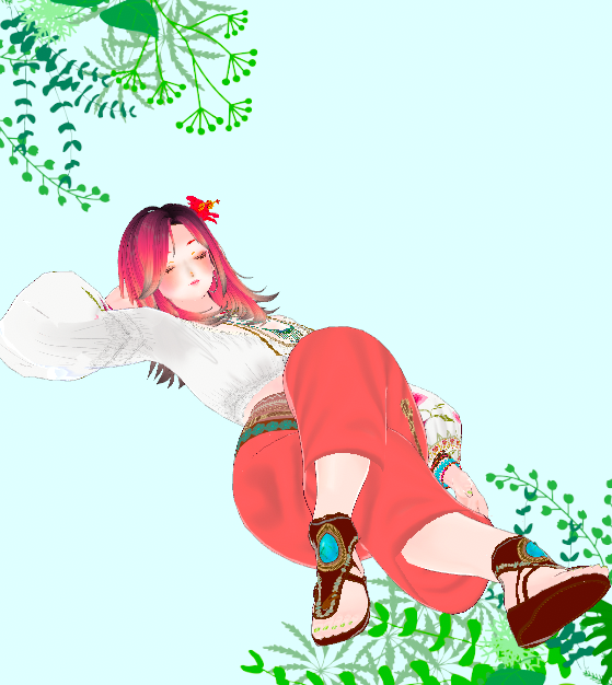 rushanaruu's tweet photo. 今日は、#BiRDLAND_az 様のお衣装を着させていただきました～
VRChatやclusterでも歌われているazさん( @azvo9 )の創作衣装のSHOP様です
昨夜BOOTHの新規チェックをしていて思わず飛びついてしまいました🥳
ありがとうございました🙇　

#VRoidファッション https://t.co/9QFvNTe886