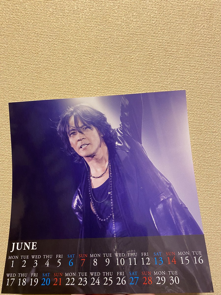 激レア 氷室京介 XXXV ANNIVERSARY ポスター 当選品 BOOWY 氷室京介