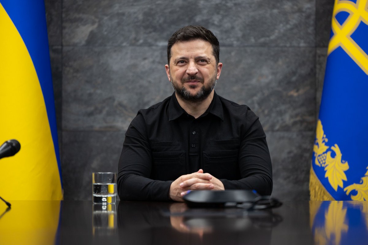Volodymyr Zelenskyy / Володимир Зеленський tweet media