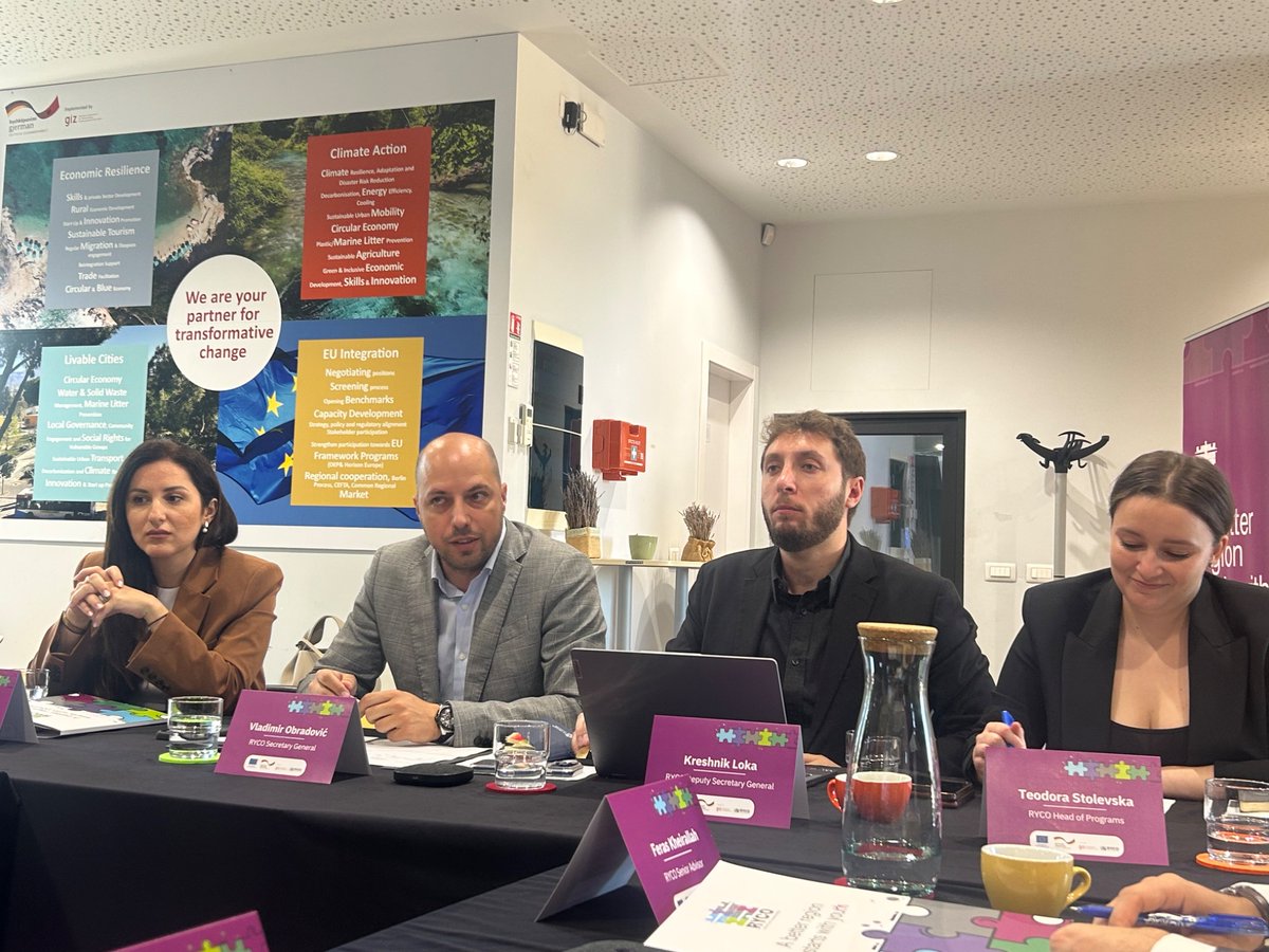 TobiasBtow's tweet photo. Quel honneur! I am delighted to have been elected co-chairman of the Advisory Board @RYCOwb . With five field offices & headquarter in Tirana, this youth office created in #Paris as part of the #BerlinProcess is crucial in promoting peace by youth exchange. 🇦🇱🇧🇦🇽🇰🇲🇰🇲🇪🇷🇸🇫🇷🇩🇪🇪🇺🙏💪 https://t.co/5xENA0ZIyH