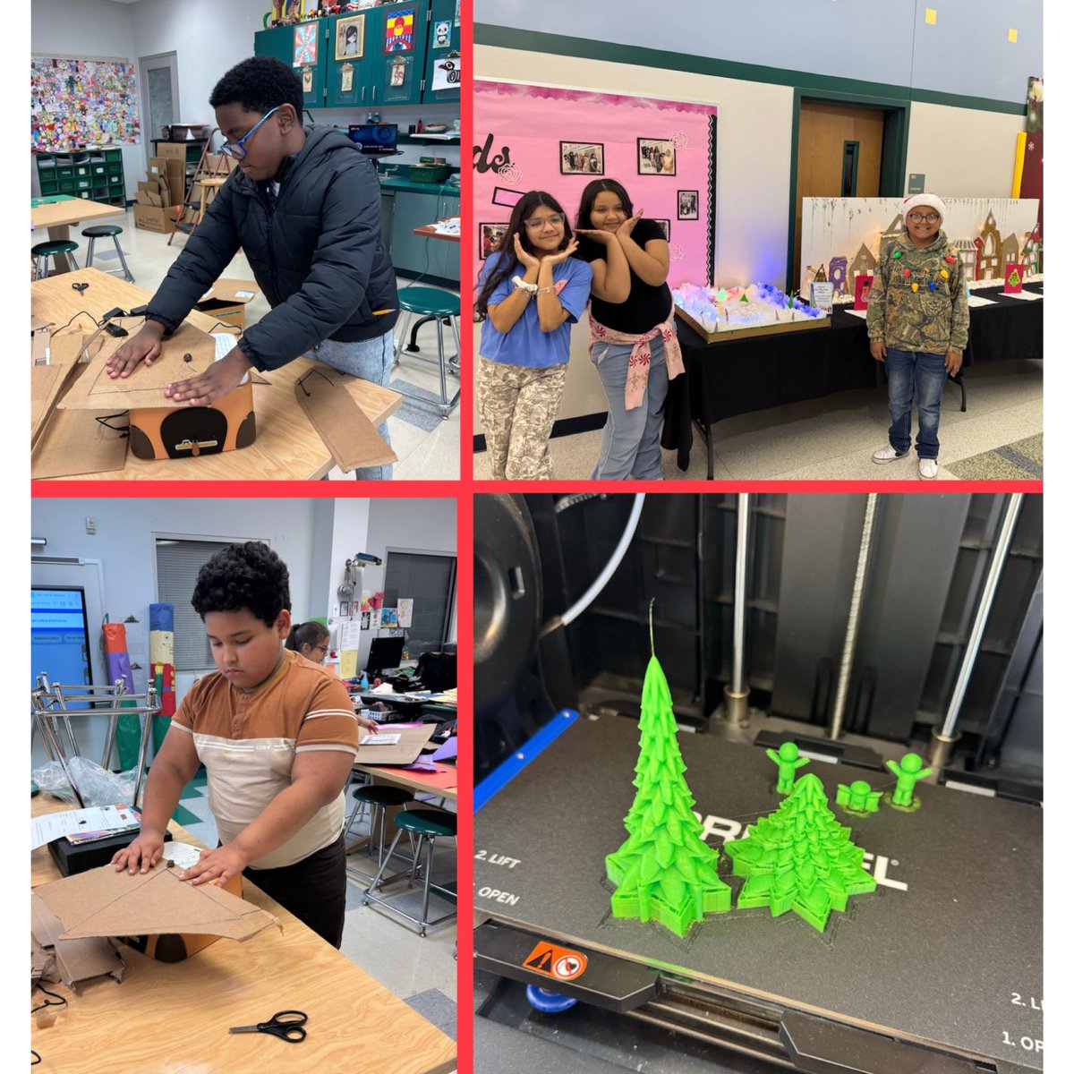 Sheldon_Tigers's tweet photo. Our @LyondellBasell Robotics Grant inspired our @Sheldon_Tigers sts! We created Design Challenges where students used BeaverBots, 3D pens, &amp; 3D design w TinkerCAD! We also turbo charged our STEM activities w Dash, Indy Sphero, SnapCircuits &amp; Ozobots🤖🙌🏼@SheldonISD @BeckyZalesnik https://t.co/Z1LeE7jdTZ
