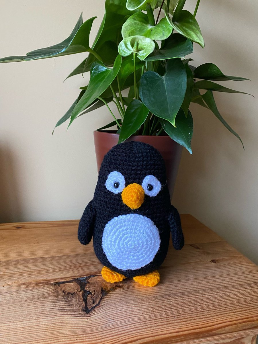 Tanyawarren's tweet photo. Pick up your own penguin today!  This guy is new to Bitzas and is available now 😊

https://t.co/ZtsHSvA5nu

#MHHSBD #craftbizparty #shopindie #giftidea https://t.co/jXhSx4efEV