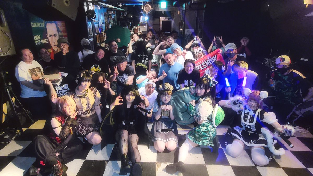 MELONBATAKEAGO2's tweet photo. 2026_05_31⚡︎ 荻窪club Doctor꒷꒦
めろん畑a go go's
『CREPE SHOW Vol.57』
-完-
★⚡︎5月ラストはやっぱり此処!!
めろんの森へようこそ⚡︎★
 ̄ ̄ ̄ ̄ ̄ ̄ ̄ ̄ ̄ ̄ ̄ ̄
:
⚡︎⚡︎ #CREPESHOW #めろん畑agogo https://t.co/8SfFAxfi5z