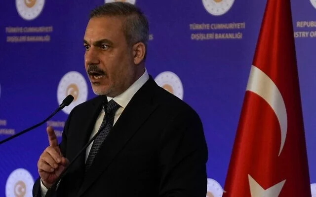 ShayGal84's tweet photo. Turkey’s Fidan Wants to Write the Region’s Rules. Israel Is Writing Ankara Out.

👇 Policy Note | @TimesofIsrael

In his interview with @NikkeiAsia and @SinanTavsan, Turkish Foreign Minister @HakanFidan did not merely discuss Gaza. He asserted a Turkish claim over the regional order.

That claim collapses on contact with the facts.

A state that shelters Hamas does not claim authority over Gaza.

A state that gives Hamas sanctuary, finance, passports, documentation and propaganda cover does not lecture Israel on Palestinian statehood.

A state that occupies northern Cyprus does not preach sovereignty.

A state that weaponizes corridors, ports, airspace, energy and finance does not design a free regional architecture.

It forfeits that role.

The two state solution is an Israeli interest. It preserves Israel as Jewish, democratic, secure and recognized. Turkey does not protect that horizon. It erodes it.

After Iran, Ankara is the most consistent saboteur of Palestinian statehood: strengthening Hamas, weakening the Palestinian Authority, attacking security coordination and sustaining permanent conflict in the name of the Palestinians, against their future.

Fidan speaks of order. Turkey manufactures dependency.

The new regional order is already being built elsewhere: through EastMed, IMEC and the Vertical Corridor; through Israel, Greece, Cyprus, India, the Gulf and Europe; through ports, energy, data, insurance, law, intelligence and freedom of action that do not require Turkish permission.

This is not infrastructure policy.
It is sovereignty in motion.

The Constantinople Protocol is the operating rule of that sovereignty: every Turkish gate that can become a veto - port, airspace, pipeline, cable, corridor, trade route, insurance, documentation, consulate or financial system - is replaced before it becomes a weapon.

The Turkish-occupied north of the Republic of Cyprus is no longer only a Cypriot file.
It is an Israeli file.
Turkish drones, ports, intelligence reach, maritime grip and proximity to gas platforms, cables and trade routes turn the occupied territory into forward depth against Israel, Greece and Cyprus.

If Ankara turns that depth into strike depth, Poseidon’s Wrath will cease to be theoretical: the liberation of the occupied north by force will enter the strategic calculus of the three states and their partners.

A new order is not built by those who sustain terror and project coercion from the Aegean Sea to Gaza.

Israel does not enter Fidan’s architecture.
It makes it obsolete.

@MFATurkiye

🔗 https://t.co/vgkIpudEzo