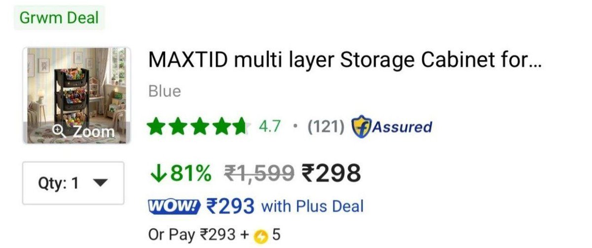 GrowDealz's tweet photo. Multi Layer 5 Storage Cabinet at 298.

https://t.co/dGqcfKYy0a https://t.co/Xxs71Sk8vY