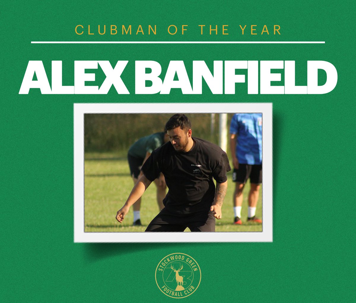 StockwoodGreen's tweet photo. The #SGFC 25/26 Clubman of the Year is Alex Banfield! ๐
๐ขโช๏ธ https://t.co/jTTX357Clf