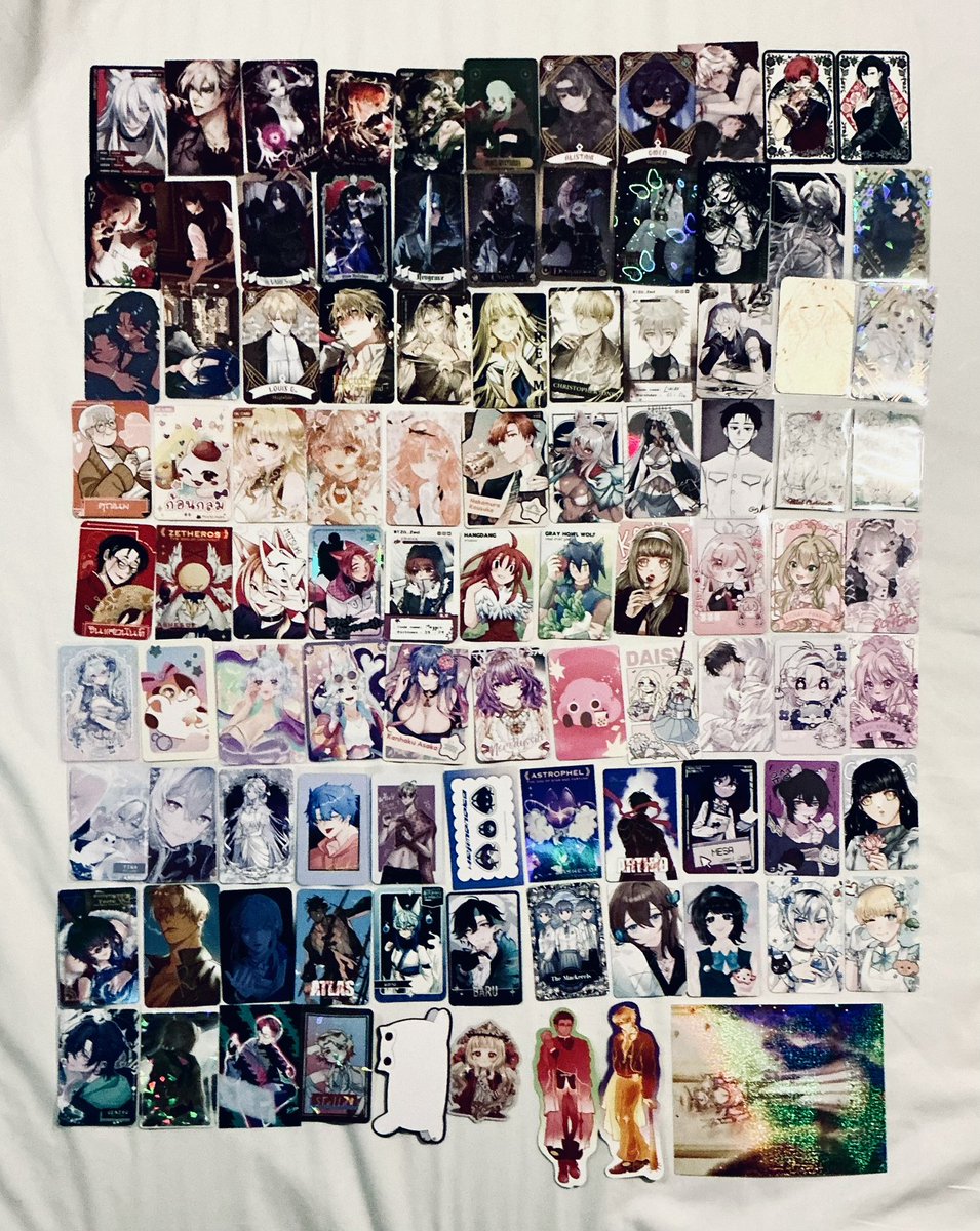 unibuntyy's tweet photo. #CA11 #CA11_SUN #OCTradingCardTH

🎀🌷ผลประกอบการเทรดการ์ด OC ครั้งแรก💖✨
สนุกมากกกก ดีใจที่ได้เจอนักวาดทุกๆ คนค่ะ! แอบเขินจนลิ้นแข็ง พูดไม่ออก55555

รักลูกๆ ของทุกคนเลยค่ะ งานทุกคนสวยมากๆ กำลังหาสมุดใส่การ์ดมาบูชาคับบ หนูจะดูแลอย่างดีเลยย ขอบคุณทุกคนที่แลกการ์ดกับยูนิด้วยนะคะ💕 https://t.co/oGrTKzpCrw