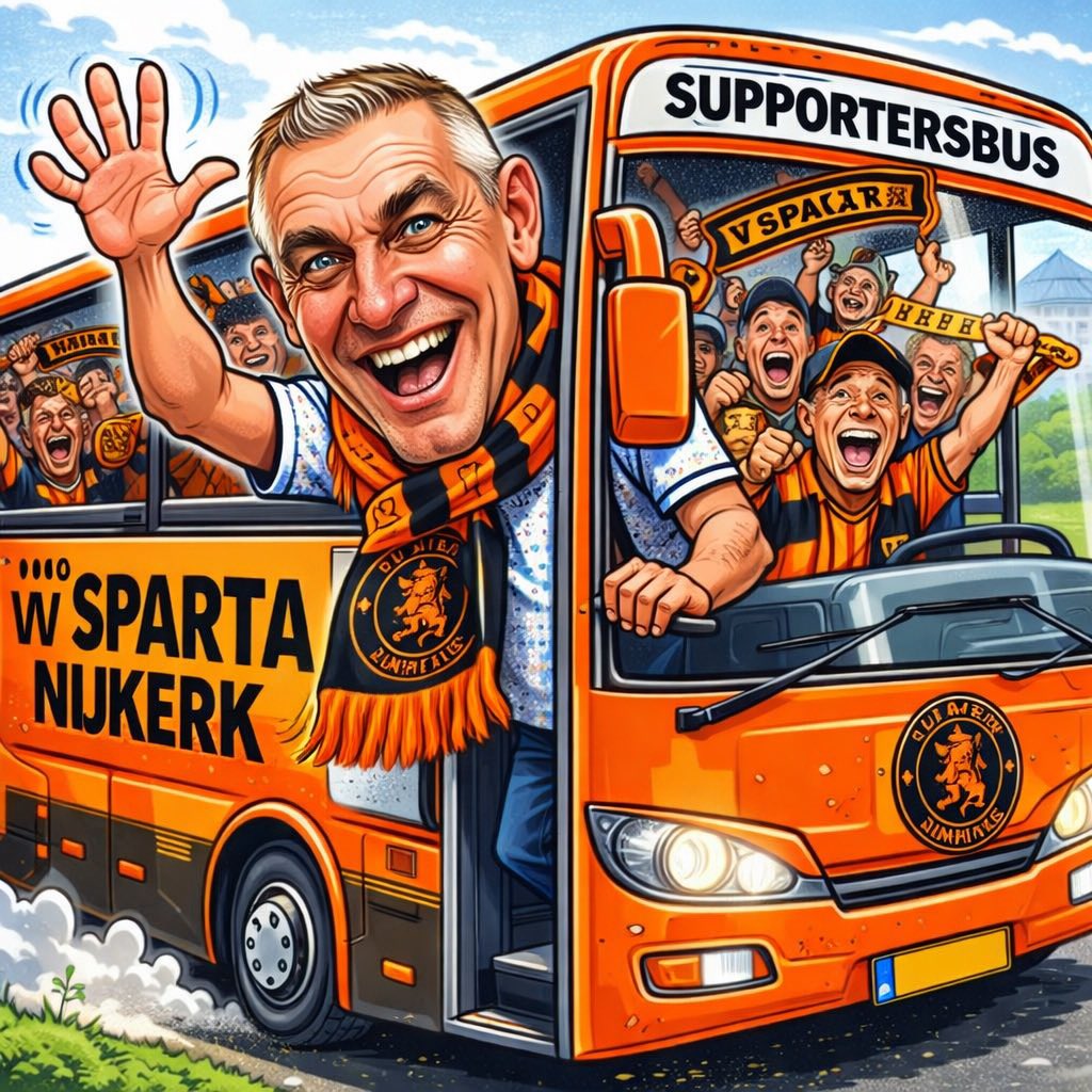 BUSREGELAAR's tweet photo. Einde seizoen @spartanijkerk Voor de ?x va.1994 de balans opmaken tbv de @svSpartaNijkerk supp.bus. Wat bus betreft in  ieder geval wel een goed jaar met mooie reizen.Bedankt voor alle hulp. Of ik er nog een seizoen aanplak staat nog in de sterren geschreven.Zit sowieso in de bus https://t.co/LoTSt74YzC