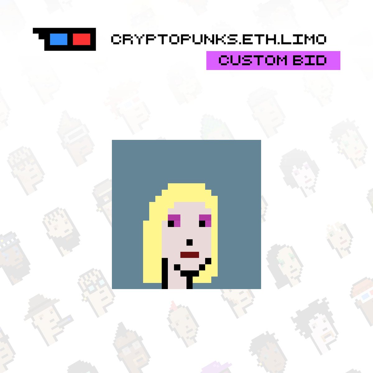 punkbot_ce's tweet photo. New custom Stash bid (#6370)
Owner wallet: 0x16c2...4333 (https://t.co/TEcmuDBwn9)
Amount: 27.4450 ETH
Bidder: 0x6252...bfa1
Bid Type: Custom (public)
Source: https://t.co/SI0OtMC6cy
Expiry date: May 31, 2026, 4:19:13 PM UTC

Details: https://t.co/IlDAJIlUH7 https://t.co/b2cY7FLLOm