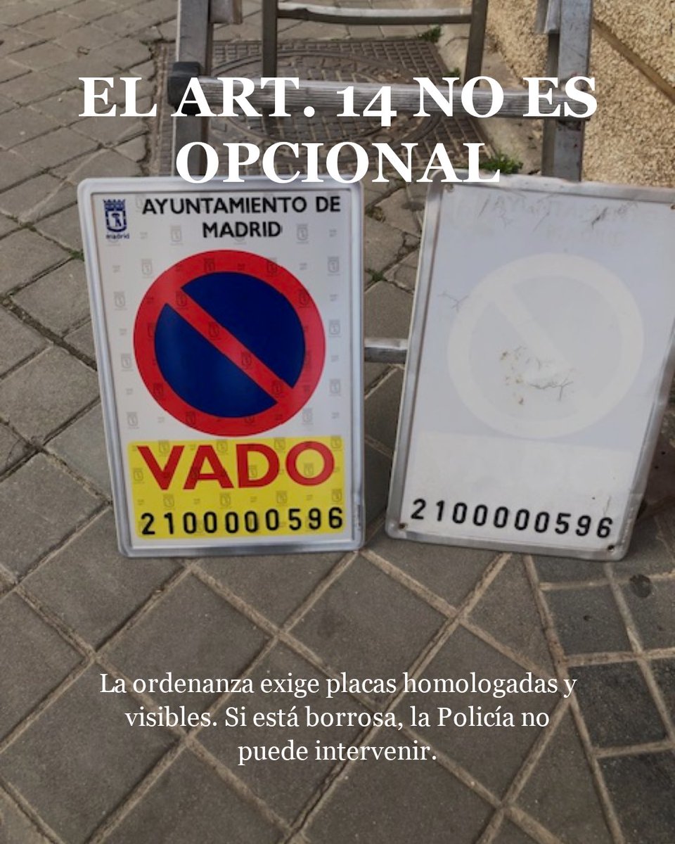 dimobi2000's tweet photo. ⚠️🚗 Señalización de vados e isletas. Manténlos homologados y visibles para asegurar la protección de la grúa y evitar sanciones. 🏙️ #MantenimientoSeñalización #Señalizacion #Isletas #Vado #Parking #Garaje #Madrid #AdministradorDeFincas #AdministradoresDeFincas #CAFmadrid https://t.co/lUIMXY4RJd