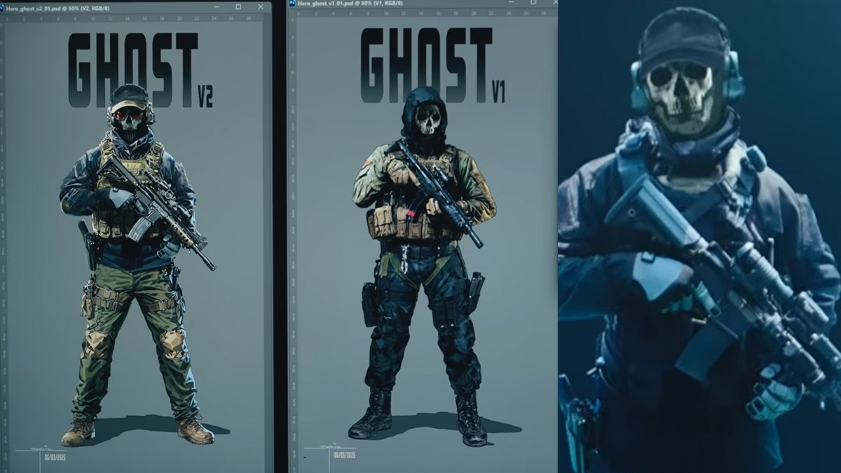 DETONATEDcom's tweet photo. UNUSED Concepts for 'Ghost' in the Modern Warfare 4 Campaign 👀

💥 Infinity Ward decided on a 'Original' look to pay homage to the character instead. https://t.co/2oMNrgeTDp