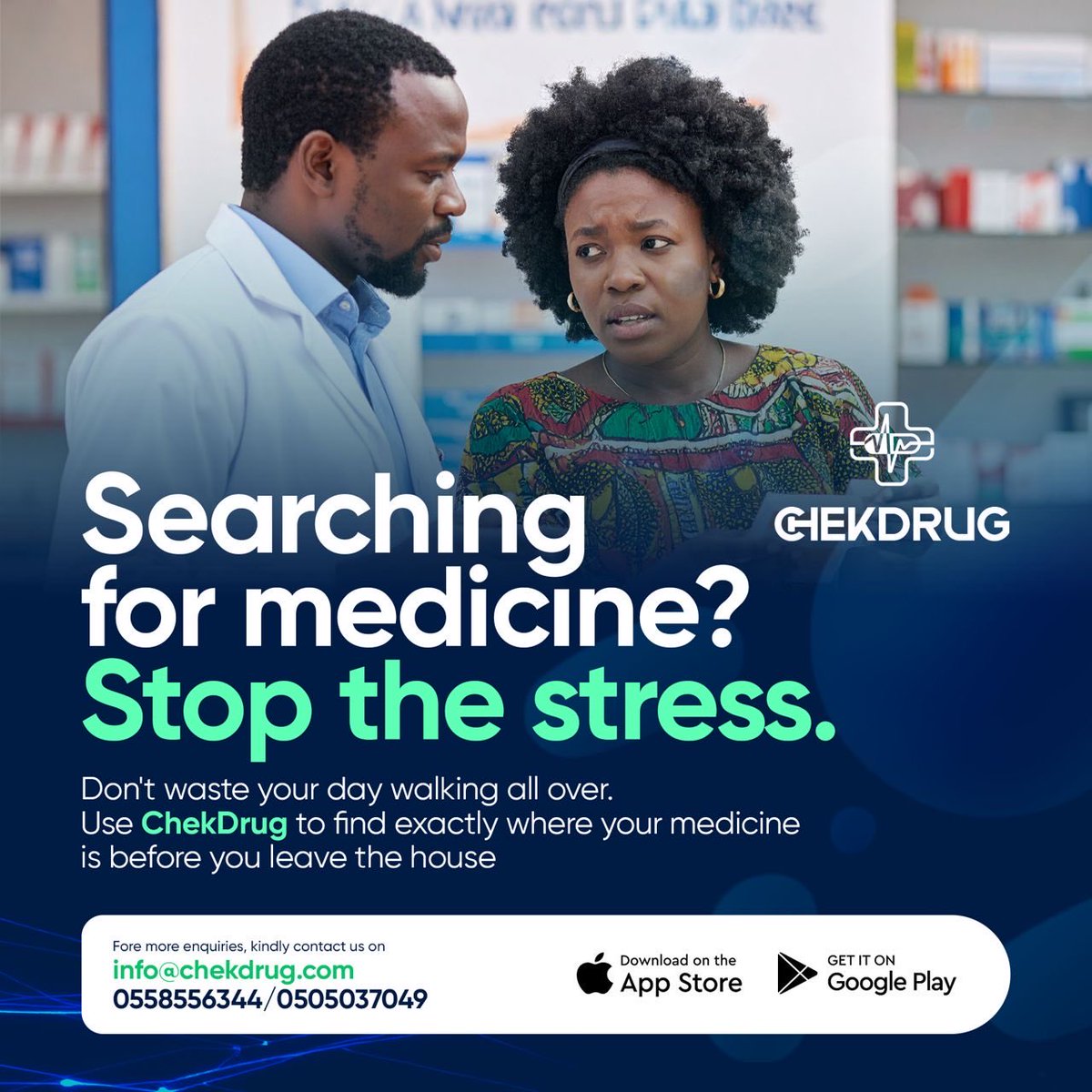 Steve_crown__'s tweet photo. Why move from pharmacy to pharmacy searching for drugs? ChekDrug helps you locate medicines nearby instantly. #ChekDrug https://t.co/mDMQKTzpCW