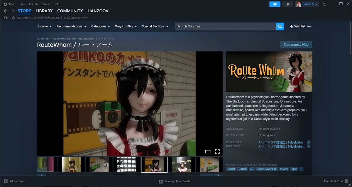 Hanzoovv's tweet photo. A few upcoming games that caught my attention and went straight to my wishlist https://t.co/6XquWbBPJ5