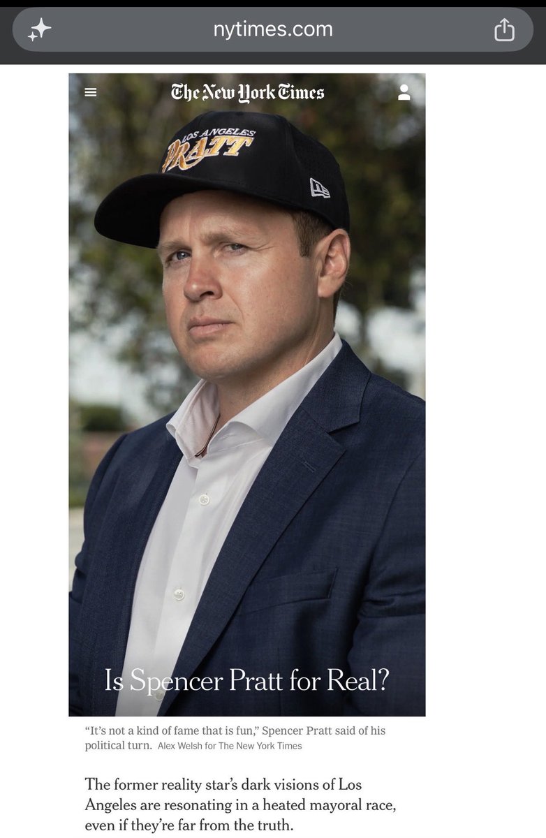 Spencer Pratt tweet media