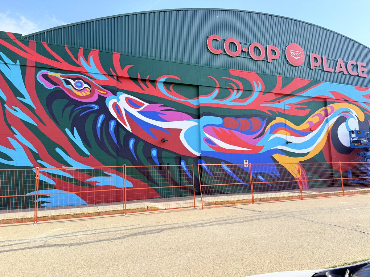 WAPOSHPYII's tweet photo. Progress in Wetaskiwin, AB https://t.co/w33tzytycV