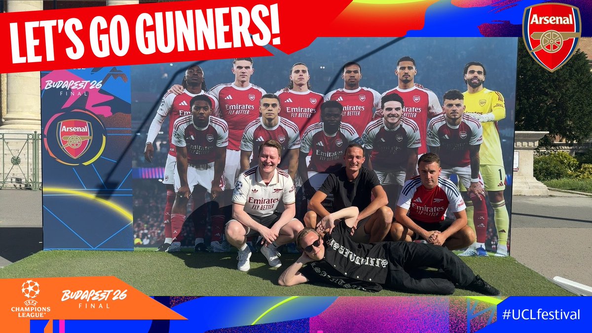 markssteensen's tweet photo. Det er aldrig sjovt at tabe på straffe, men det er et lille minus i det, der har været en fantastisk weekend i Budapest. Nu står den på ferie. Vi ses til august! 🔴🙏 #arsenaldk https://t.co/4wNmxI25Wi