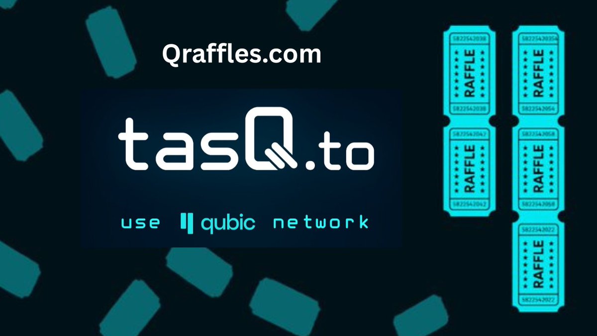 qraffle's tweet photo. There are several pools on https://t.co/2YXOZbt6hH where one of the tasks requires participating in the Qraffle.

These pools are:
➡️ QDoge:
https://t.co/mYvKMLBgiZ
➡️ In the Shadow of Chance:
https://t.co/G4OPJRVTHS

🎯 Join the raffle at https://t.co/9Hz6JAJYpY and complete one of the tasks on https://t.co/2YXOZbt6hH at the same time! ✅️

https://t.co/9Hz6JAJYpY
@tasqonqubic 
@biteonqubic