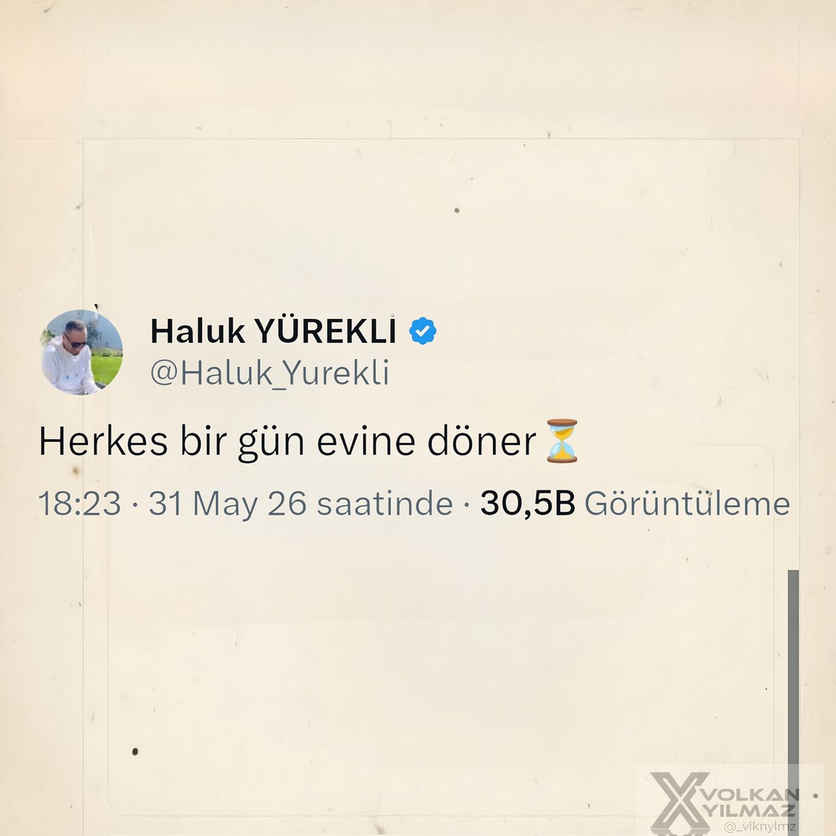 Volkan Yılmaz tweet media