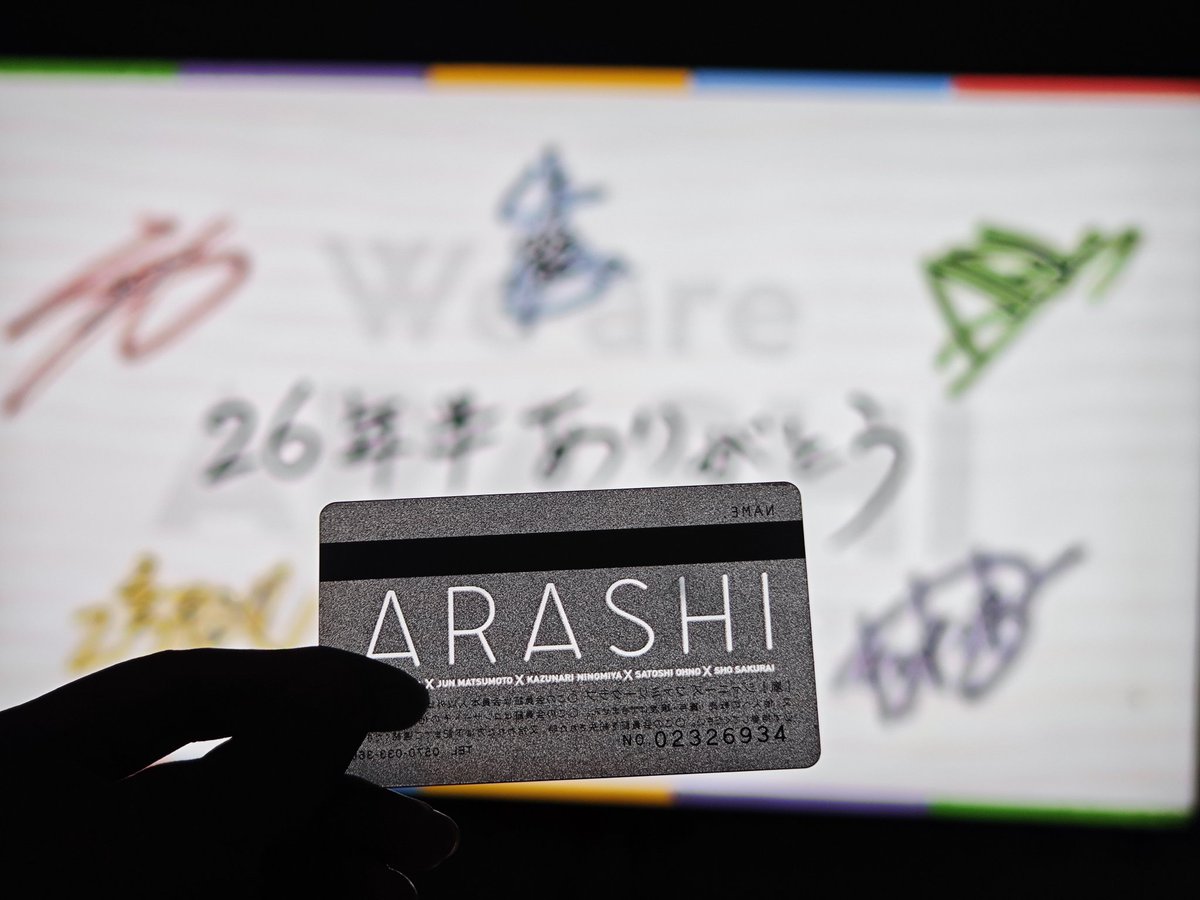 Mitsuran3's tweet photo. ありがとう、ありがとう
#ARASHI
#WeareARASHI https://t.co/28spNLpfbv