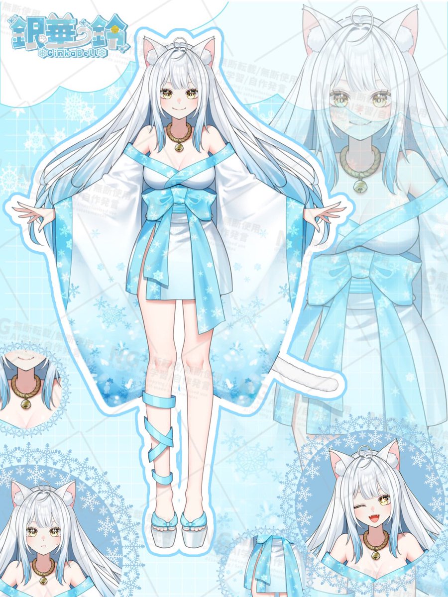 ginka_bell's tweet photo. ⋱  #6月のvtuberフォロー祭り ⋰

❄️白髪猫耳の和風Vtuberฅ*•ω•*ฅ♡
🔔多彩なゲラ笑い使いと天然PON🐱
❄️あなたの癒しタイムのお供にᓚᘏᗢ💕
🔔ゲームもおしゃべりも全力で楽しむタイプ！
❄歌枠やロゴ制作の披露もある...かも！？

🩵🔁💬👤でまったり巡回っ！

 #Ｖリスナーに見つかりたい https://t.co/xdmbrKJO3g