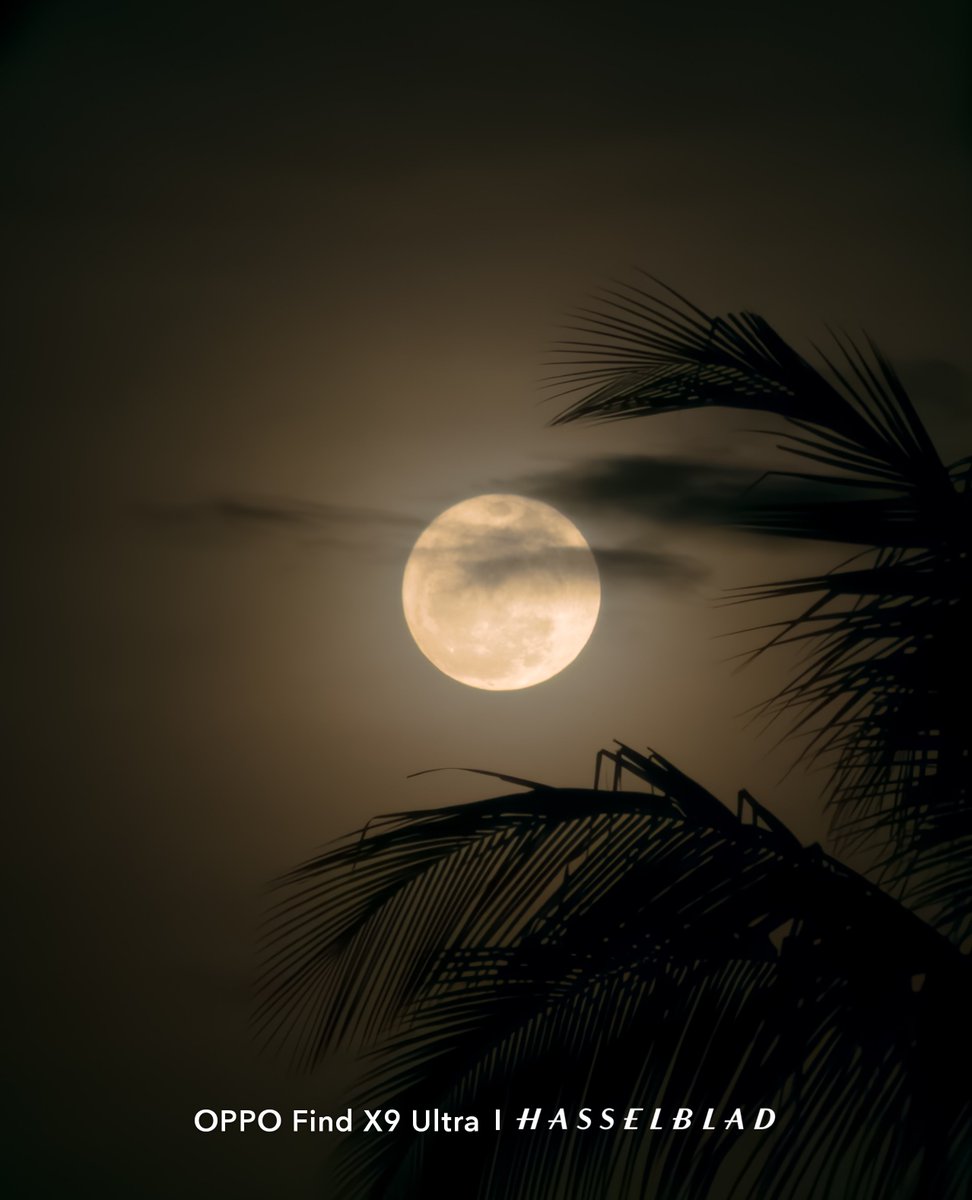 AircraftMech13's tweet photo. Bringing the Moon a little closer, no telescope needed. Just my OPPO Find X9 Ultra.
@oppo @OPPOPhilippines 
 
#OPPOFindX9Ultra #YourNextCamera #ShotonOPPO https://t.co/44kPUbcq1t