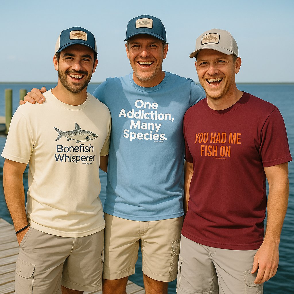 ThePrintwhisper's tweet photo. Fishing with the boys just hits different 😄

Great tees.
Good laughs.
Better stories.

Tag your fishing crew 🎣

Get yours 👉 https://t.co/0NimrP4L2g

10% of our profits go to support children initiatives

#FishingLife #FishOn #WeekendVibes #ThePrintWhisperer https://t.co/XU8f671EIk